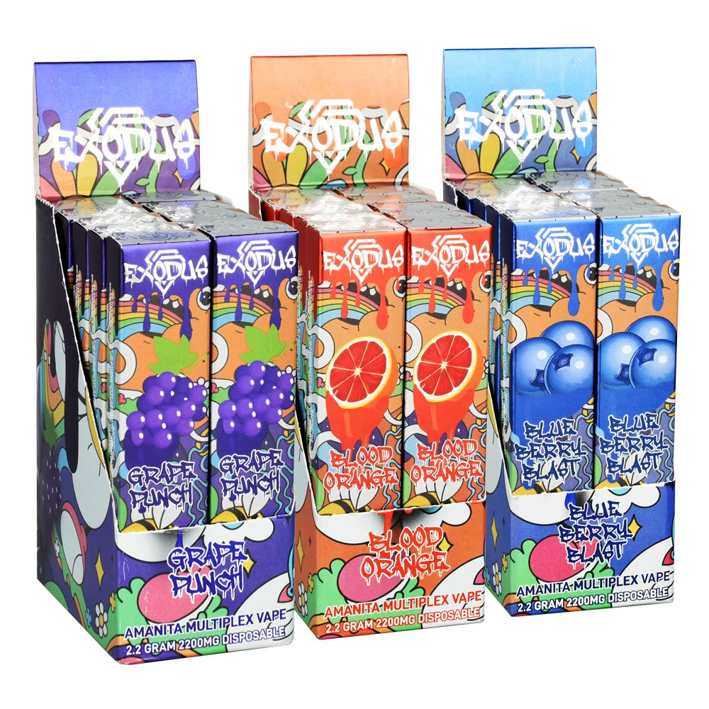 Exodus Amanita HHC Multiplex Disposable Vape | 2.2g | 10pc Display