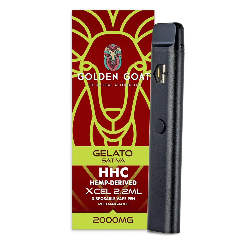 HHC Vape Device, 2000mg, Rechargeable/Disposable – Gelato
