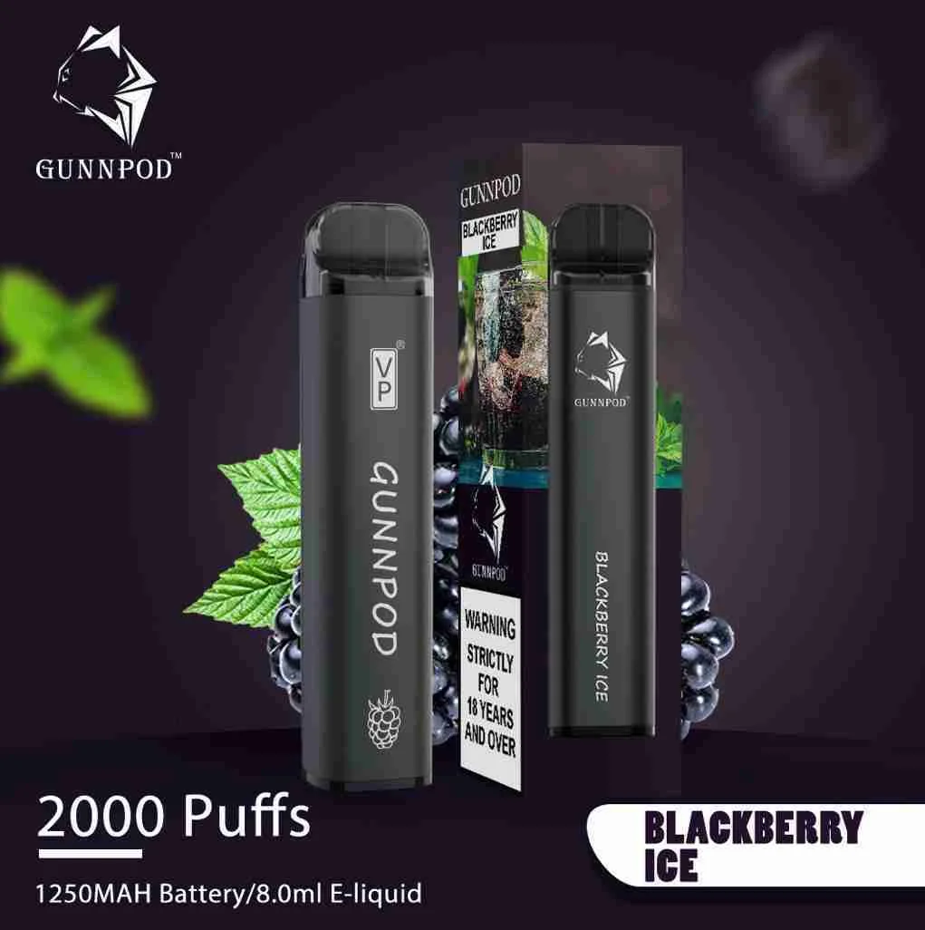 Blackberry Ice-2000 Puffs