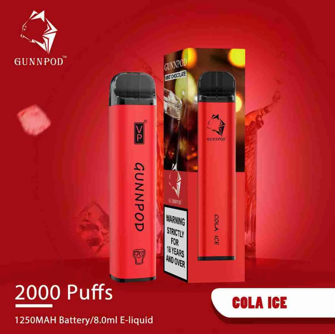Cola Ice-2000 Puffs