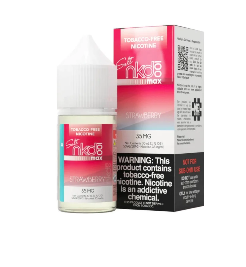 Naked 100 Max salt - Strawberry Ice (30ml)