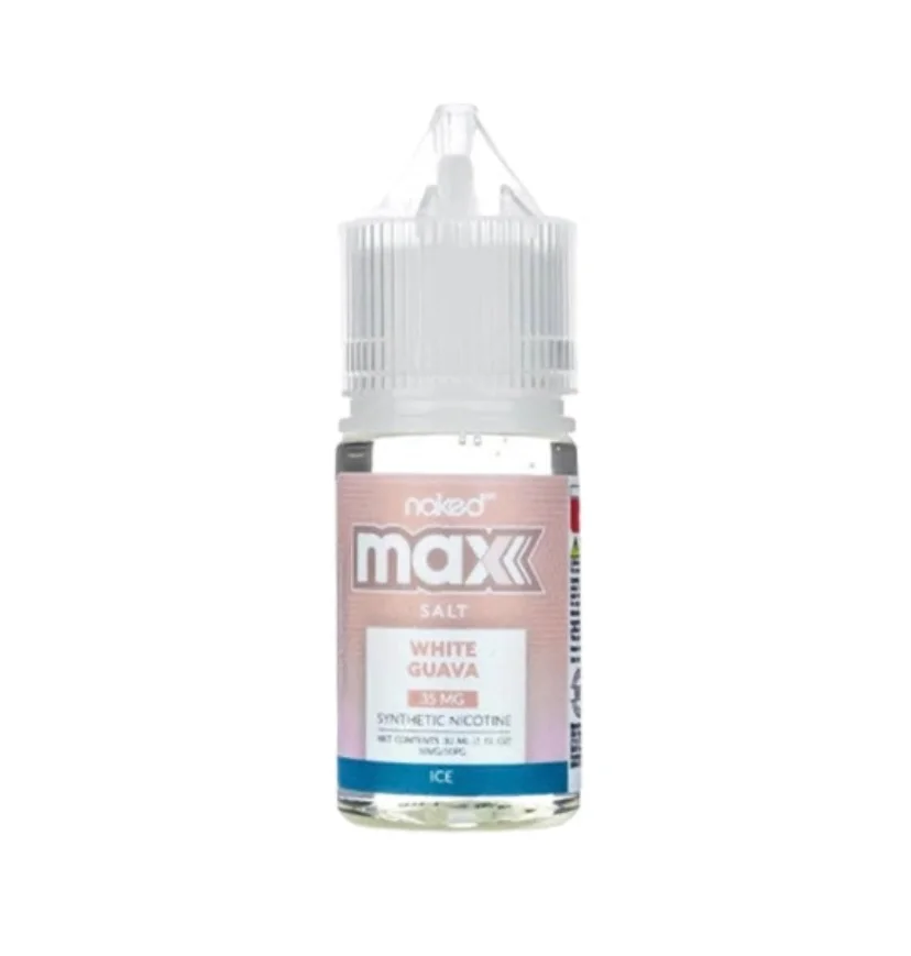 Naked 100 Max Salt - White Guava Ice (30ml)