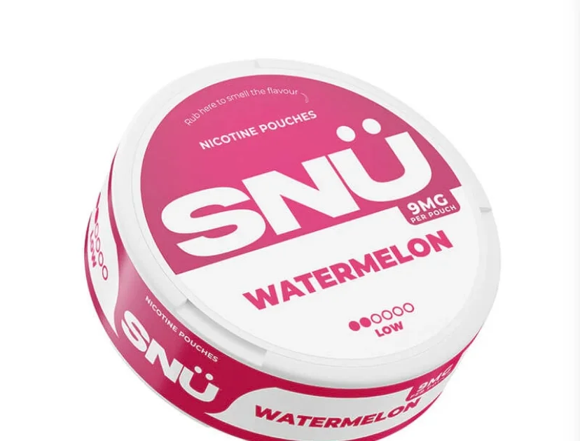 SNU Watermelon Nic Pouches by Bar Juice