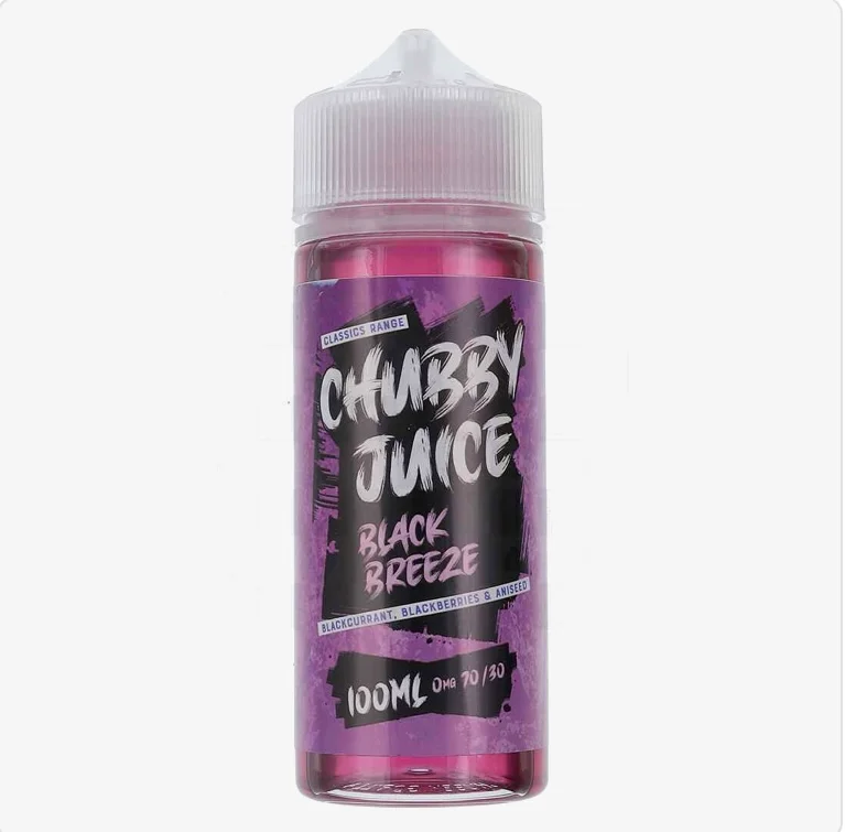 Black Breeze by Chubby Juice E-Liquid | 100ml Short Fill