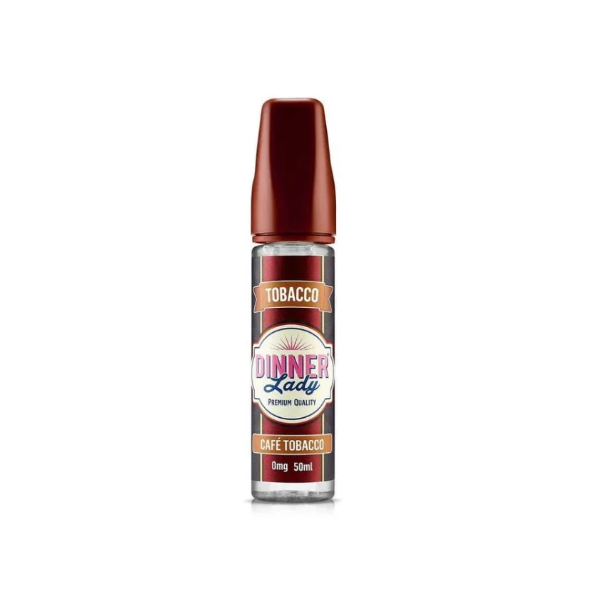 Dinner Lady 50ml Shortfill - Tobacco Range - Cafe Tobacco