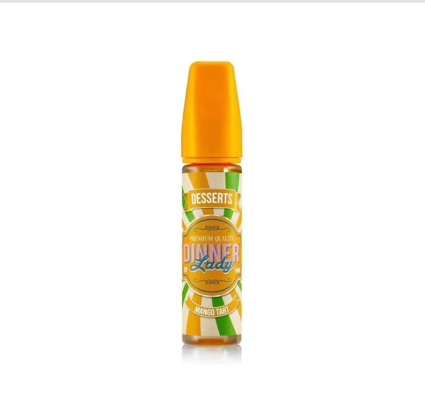 DINNER LADY 50ml Shortfill E-Liquid - Mango Tart