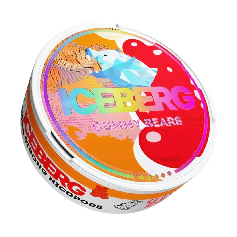 Gummy Bears Nicotine Pouches by Iceberg