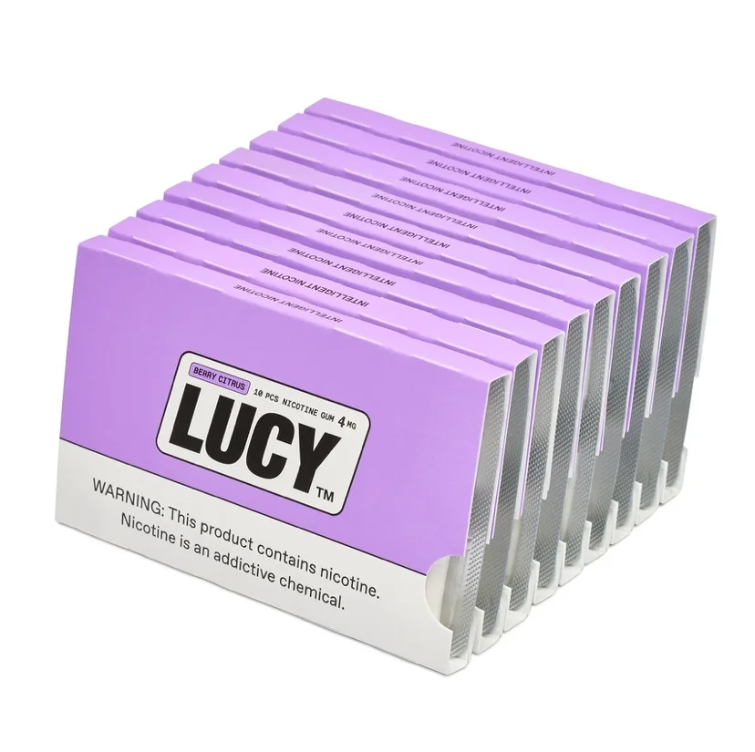 Lucy Nicotine Gum (9-pack)