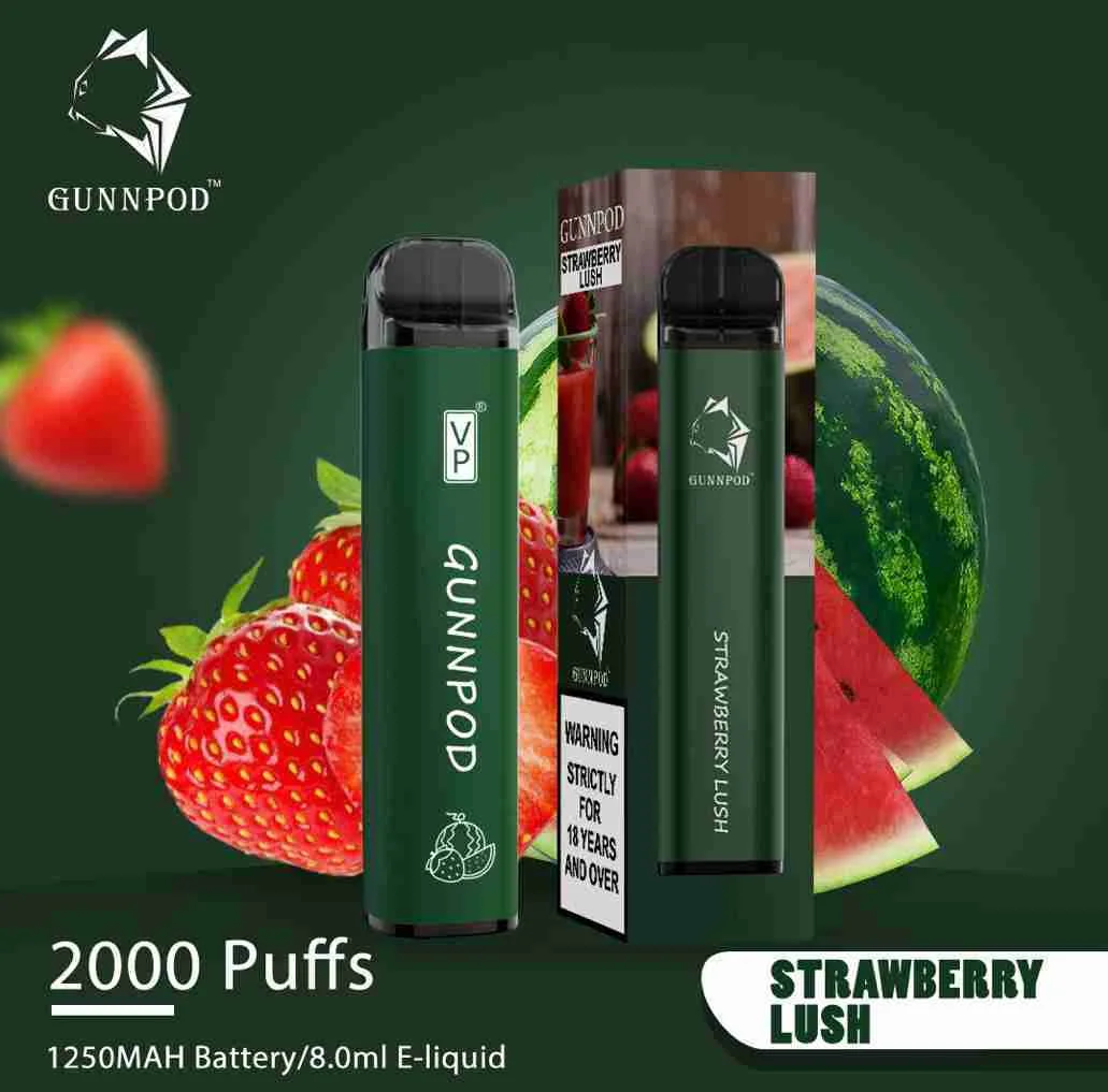 Strawberry Lush-2000 Puffs